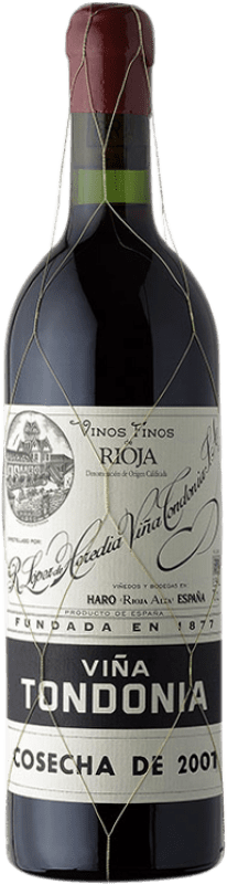 134,95 € 免费送货 | 红酒 López de Heredia Viña Tondonia 大储备 D.O.Ca. Rioja 拉里奥哈 西班牙 Tempranillo, Graciano, Mazuelo, Grenache Tintorera 瓶子 75 cl