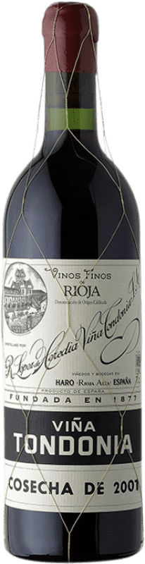 364,95 € Kostenloser Versand | Rotwein López de Heredia Viña Tondonia Große Reserve — Lange Reifung D.O.Ca. Rioja La Rioja Spanien Tempranillo, Garnacha — Grenache, Graciano, Mazuelo Flasche 75 cl