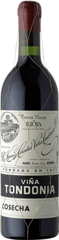 303,95 € Spedizione Gratuita | Vino Rosso López de Heredia Viña Tondonia Gran Riserva D.O.Ca. Rioja La Rioja Spagna Tempranillo, Garnacha — Grenache, Graciano, Mazuelo 75 cl