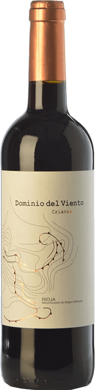 8,95 € Free Shipping | Red Wine Exopto Dominio del Viento Crianza — Aged D.O.Ca. Rioja The Rioja Spain Tempranillo, Graciano Bottle 75 cl
