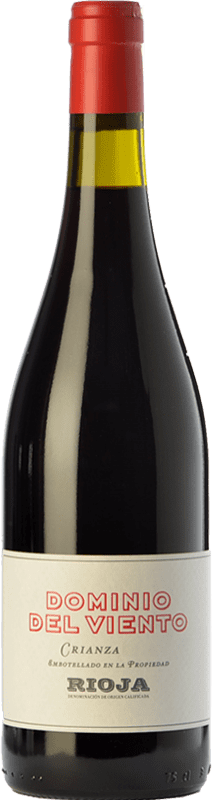 6,95 € Envio grátis | Vinho tinto Exopto Dominio del Viento Crianza D.O.Ca. Rioja La Rioja Espanha Tempranillo, Graciano Garrafa 75 cl