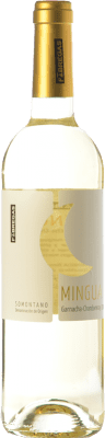 8,95 € Бесплатная доставка | Белое вино Fábregas Mingua молодое D.O. Somontano Арагон Испания Garnacha — Гренаш, Chardonnay — Шардоне Бутылка 75 cl