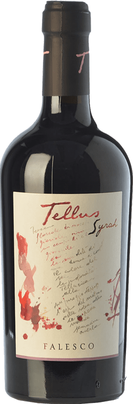 11 95 送料無料 赤ワイン Falesco Tellus I G T Lazio ラツィオ イタリア Syrah ボトル 75