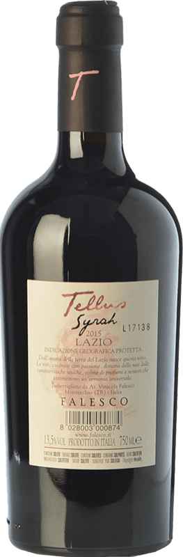 13 95 送料無料 赤ワイン Falesco Tellus I G T Lazio ラツィオ イタリア Syrah ボトル 75 Cl 何千ものワイン愛好家が最高の価格を保証し 常に無料で出荷し 購入して合併症を起こすことなく返品します