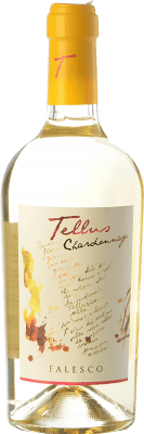 16,95 € Kostenloser Versand | Weißwein Falesco Tellus I.G.T. Lazio Latium Italien Chardonnay Flasche 75 cl