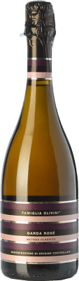 17,95 € Free Shipping | Rosé Sparkling Wine Olivini Rosé D.O.C. Garda Lombardia Italy Sangiovese, Barbera, Marzemino, Groppello 75 cl