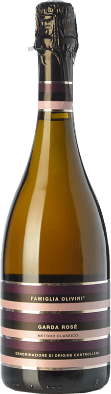 17,95 € 送料無料 | ロゼスパークリングワイン Olivini Rosé D.O.C. Garda ロンバルディア イタリア Sangiovese, Barbera, Marzemino, Groppello ボトル 75 cl