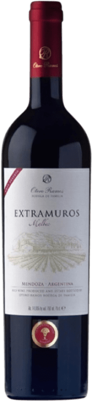 64,95 € Free Shipping | Red wine Otero Ramos Extramuros Grand Reserve I.G. Mendoza Mendoza Argentina Malbec Bottle 75 cl