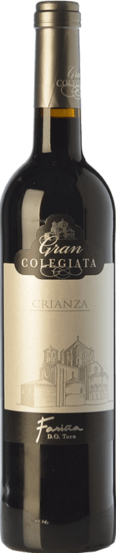 15,95 € 免费送货 | 红葡萄酒 Fariña Gran Colegiata Crianza — 陈酿 D.O. Toro 卡斯蒂利亚莱昂 西班牙 Tinta de Toro 75 cl