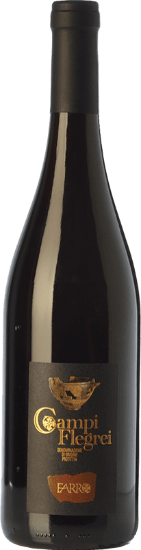 11,95 € Envio grátis | Vinho Tinto Farro D.O.C. Campi Flegrei Campania Itália Piedirosso 75 cl