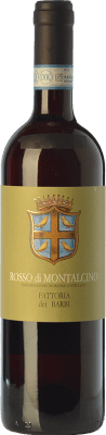 19,95 € Envío gratis | Vino tinto Fattoria dei Barbi D.O.C. Rosso di Montalcino Toscana Italia Sangiovese Botella 75 cl