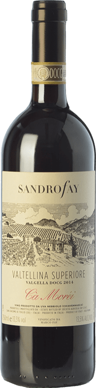 33,95 € 免费送货 | 红酒 Fay Valgella Cà Morei D.O.C. Valtellina 伦巴第 意大利 Nebbiolo 瓶子 75 cl