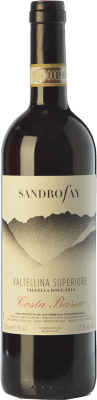 26,95 € Free Shipping | Red wine Fay Valgella Costa Bassa D.O.C. Valtellina Lombardia Italy Nebbiolo Bottle 75 cl