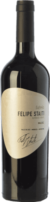 19,95 € Бесплатная доставка | Красное вино Felipe Staiti Euforia Резерв I.G. Valle de Uco Долина Уко Аргентина Malbec бутылка 75 cl