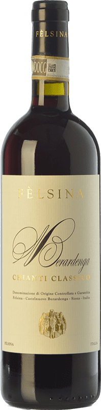 25,95 € Free Shipping | Red wine Fèlsina D.O.C.G. Chianti Classico Tuscany Italy Sangiovese Bottle 75 cl