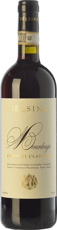 18,95 € Envío gratis | Vino Tinto Fèlsina Classico — Clásico D.O.C.G. Chianti Toscana Italia Sangiovese 75 cl