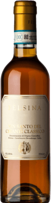 35,95 € Spedizione Gratuita | Vino dolce Fèlsina D.O.C. Vin Santo del Chianti Classico Toscana Italia Malvasía, Sangiovese, Trebbiano Mezza Bottiglia 37 cl
