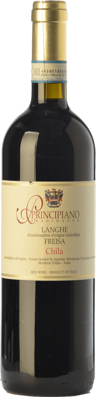 15,95 € Envio grátis | Vinho Tinto Ferdinando Principiano Chila D.O.C. Langhe Piemonte Itália Freisa 75 cl
