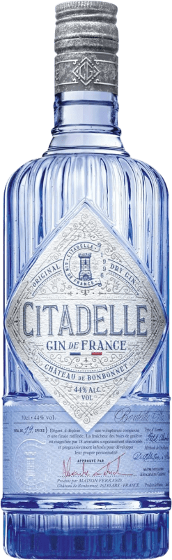 25,95 € Бесплатная доставка | Джин Citadelle Gin Франция бутылка 70 cl