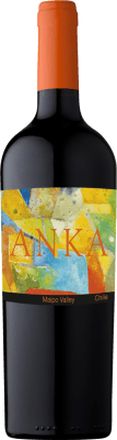 19,95 € Kostenloser Versand | Rotwein Clos Quebrada de Macul Anka I.G. Valle del Maipo Maipotal Chile Merlot, Cabernet Sauvignon, Cabernet Franc, Petit Verdot, Carmenère Flasche 75 cl