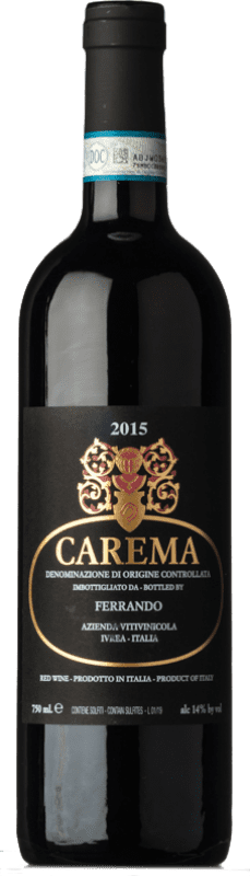 74,95 € Бесплатная доставка | Красное вино Ferrando Etichetta Nera D.O.C. Carema Пьемонте Италия Nebbiolo бутылка 75 cl