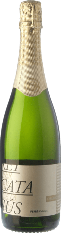 11,95 € Бесплатная доставка | Белое игристое вино Ferré i Catasús Brut Nature — Брют Натюр Резерва D.O. Cava Каталония Испания Macabeo — Макабео, Xarel·lo — Шарелло, Chardonnay — Шардоне, Parellada — Парельяда 75 cl