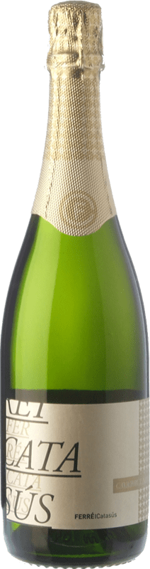 10,95 € 送料無料 | 白スパークリングワイン Ferré i Catasús ブルットの自然 予約 D.O. Cava カタロニア スペイン Macabeo, Xarel·lo, Chardonnay, Parellada ボトル 75 cl