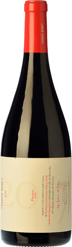 28,95 € Free Shipping | Red wine Ferrer Bobet Crianza D.O.Ca. Priorat Catalonia Spain Syrah, Grenache, Cabernet Sauvignon, Carignan Bottle 75 cl