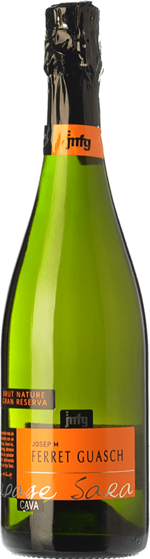 25,95 € 送料無料 | 白スパークリングワイン Ferret Guasch Coupage Sara ブルットの自然 グランド・リザーブ D.O. Cava カタロニア スペイン Macabeo, Xarel·lo, Chardonnay, Parellada ボトル 75 cl