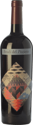 18,95 € Kostenloser Versand | Rotwein Feudi del Pisciotto Cabernet Missoni I.G.T. Terre Siciliane Sizilien Italien Cabernet Sauvignon 75 cl