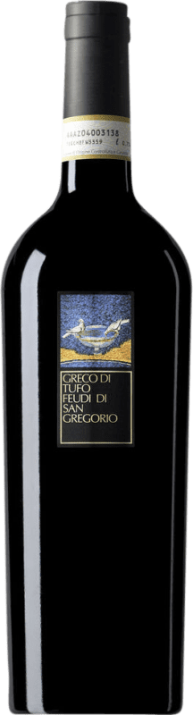 15,95 € Spedizione Gratuita | Vino Bianco Feudi di San Gregorio D.O.C.G. Greco di Tufo  Campania Italia Greco 75 cl
