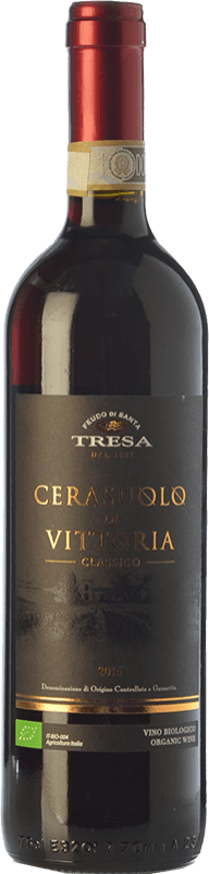 17,95 € 免费送货 | 红酒 Feudo di Santa Tresa D.O.C.G. Cerasuolo di Vittoria 西西里岛 意大利 Nero d'Avola, Frappato 瓶子 75 cl