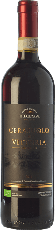 18,95 € Envoi gratuit | Vin Rouge Feudo di Santa Tresa D.O.C.G. Cerasuolo di Vittoria Sicile Italie Nero d'Avola, Frappato Eco — Biologique Bouteille 75 cl