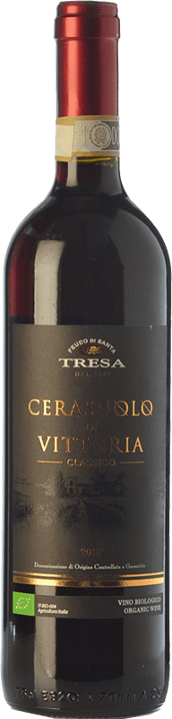 17,95 € Envío gratis | Vino tinto Feudo di Santa Tresa D.O.C.G. Cerasuolo di Vittoria Sicilia Italia Nero d'Avola, Frappato Botella 75 cl