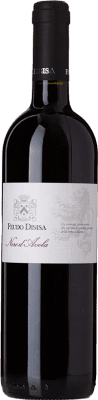 12,95 € Бесплатная доставка | Красное вино Feudo Disisa I.G.T. Terre Siciliane Сицилия Италия Nero d'Avola бутылка 75 cl