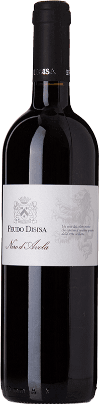 12,95 € Spedizione Gratuita | Vino rosso Feudo Disisa I.G.T. Terre Siciliane Sicilia Italia Nero d'Avola Bottiglia 75 cl