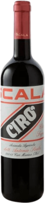 12,95 € Envío gratis | Vino tinto Scala Luigi Rosso Classico Superiore D.O.C. Cirò Calabria Italia Gaglioppo Botella 75 cl