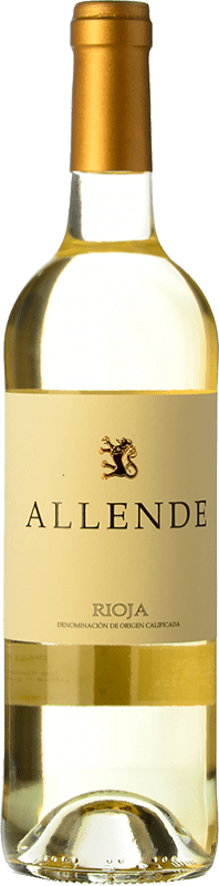 18,95 € Free Shipping | White wine Allende Aged D.O.Ca. Rioja The Rioja Spain Viura, Malvasía Bottle 75 cl