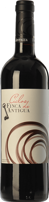 12,95 € Kostenloser Versand | Rotwein Finca Antigua Ciclos Reserve — Gereift D.O. La Mancha Kastilien-La Mancha Spanien Merlot, Syrah, Cabernet Sauvignon Flasche 75 cl