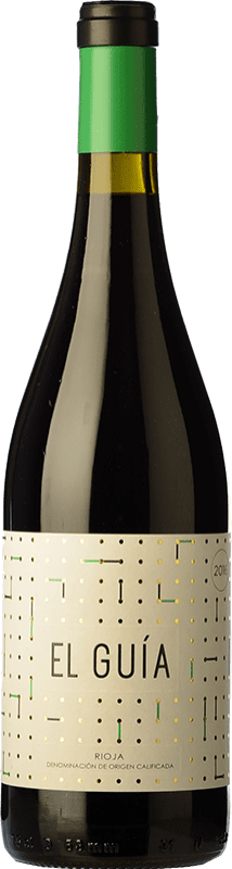5,95 € Бесплатная доставка | Красное вино Finca de la Rica El Guía молодое D.O.Ca. Rioja Ла-Риоха Испания Tempranillo — Темпранильо, Viura — Виура Бутылка 75 cl