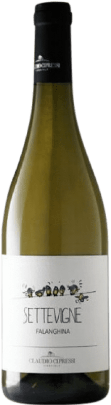 16,95 € Free Shipping | White wine Claudio Cipressi Settevigne I.G. Terre degli Osci Molise Italy Falanghina Bottle 75 cl