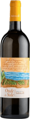 24,95 € Kostenloser Versand | Weißwein Hibiscus Onde di Sole I.G.T. Terre Siciliane Sizilien Italien Grillo Flasche 75 cl