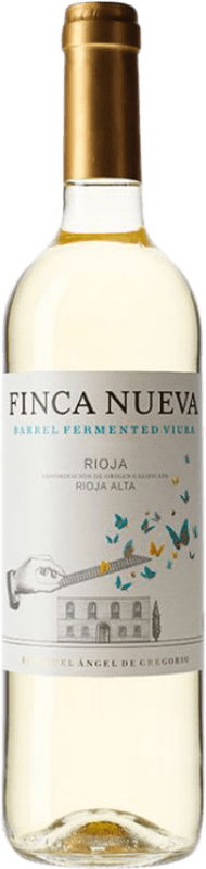 9,95 € Free Shipping | White wine Finca Nueva Fermentado en Barrica Aged D.O.Ca. Rioja The Rioja Spain Viura Bottle 75 cl