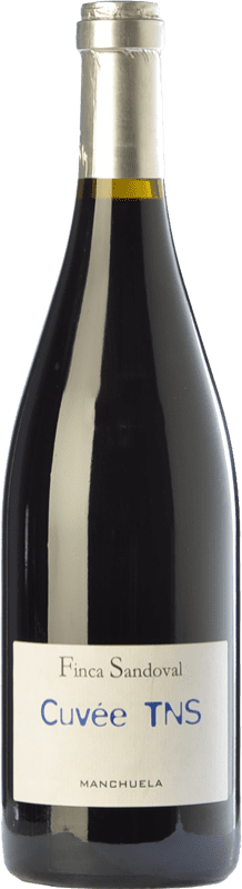 29,95 € Free Shipping | Red wine Finca Sandoval Cuvée TNS Aged D.O. Manchuela Castilla la Mancha Spain Syrah, Touriga Nacional Bottle 75 cl