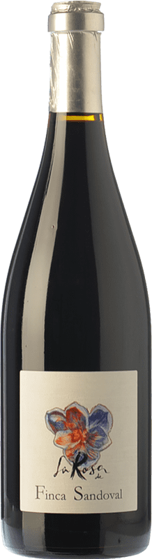 29,95 € Free Shipping | Red wine Finca Sandoval La Rosa Young D.O. Manchuela Castilla la Mancha Spain Syrah, Grenache Tintorera Bottle 75 cl
