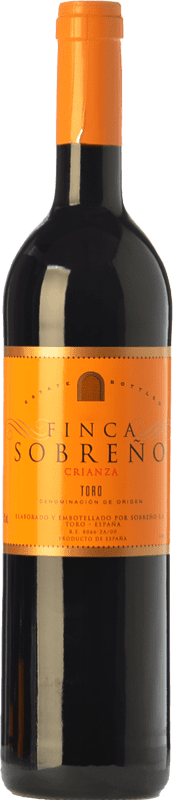 8,95 € Free Shipping | Red wine Finca Sobreño Aged D.O. Toro Castilla y León Spain Tinta de Toro Bottle 75 cl