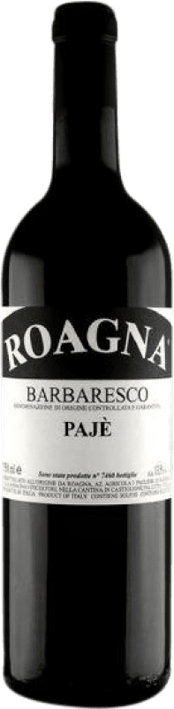 144,95 € Envío gratis | Vino Tinto Roagna Pajé D.O.C.G. Barbaresco Piemonte Italia Nebbiolo Eco — Ecológico 75 cl
