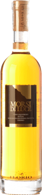 28,95 € Spedizione Gratuita | Vino Liquoroso Florio Morsi di Luce I.G.T. Terre Siciliane Sicilia Italia Moscato Bottiglia Medium 50 cl