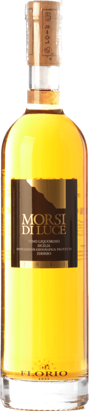 28,95 € Free Shipping | Fortified wine Florio Morsi di Luce I.G.T. Terre Siciliane Sicily Italy Muscat of Alexandria Medium Bottle 50 cl