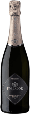 14,95 € Envoi gratuit | Vin Mousseux Blanc Follador D.O.C. Prosecco Vénétie Italie Glera 75 cl